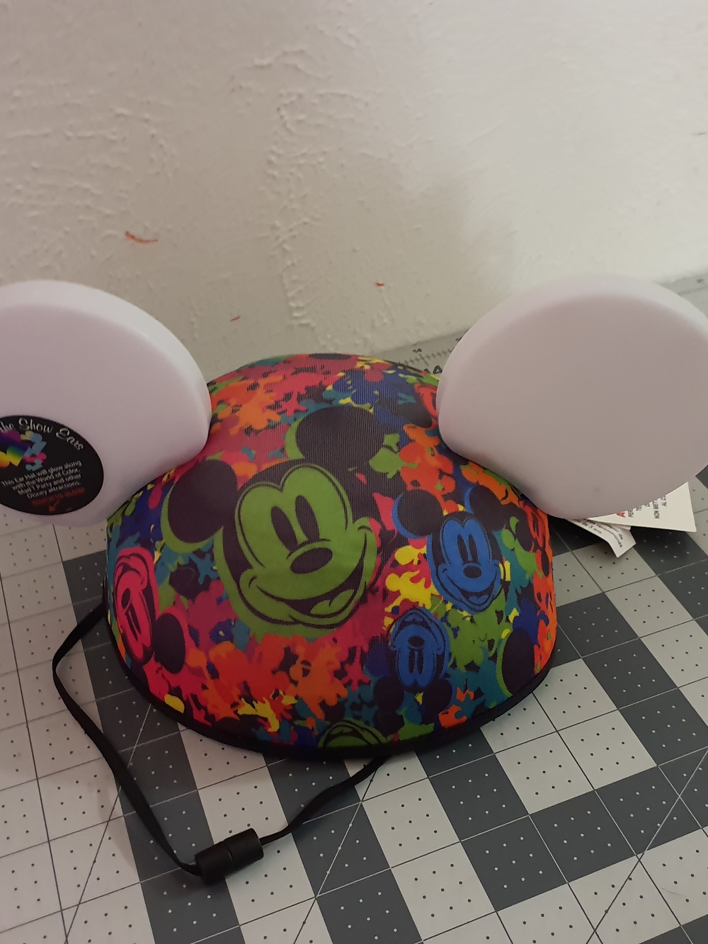 Kids Colorful Mickey Mouse Ears Hat - Multicolor